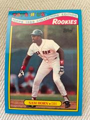 Sam Horn #14 Baseball Cards 1988 Topps Toys R US Rookies Prices