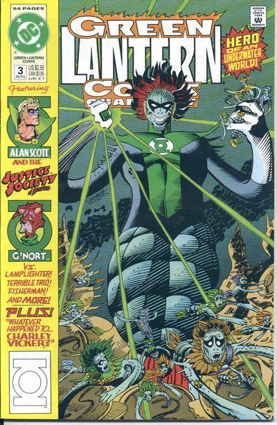 Green Lantern Corps Quarterly #3 (1992) Comic Books Green Lantern Corps Quarterly