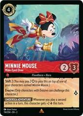 Minnie Mouse - Wide-Eyed Diver #114 Lorcana Rise of the Floodborn Prices
