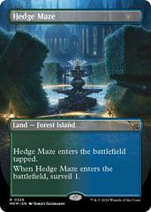 Hedge Maze [Borderless] #326 Magic Murders at Karlov Manor Prices