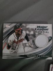 Ronald Acuna Jr. Baseball Cards 2023 Topps Series 2 Major League Material Relics Prices