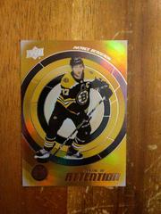 Patrice Bergeron [Gold] Hockey Cards 2022 Upper Deck Centre of Attention Prices