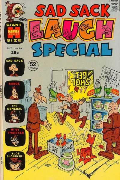 Sad Sack Laugh Special #66 (1969) Comic Books Sad Sack Laugh Special