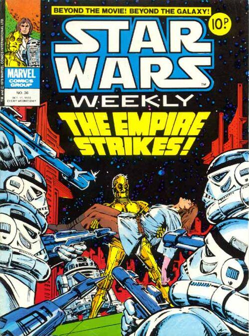 Star Wars Weekly #36 (1978) Comic Books Star Wars Weekly