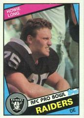 Howie Long Football Cards 1984 Topps Prices