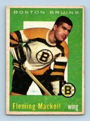 Fleming MacKell Hockey Cards 1959 Topps Prices