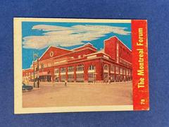 The Montreal Forum Hockey Cards 1955 Parkhurst Prices