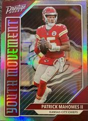 Patrick Mahomes II #YM-1 Football Cards 2023 Panini Prestige Youth Movement Prices