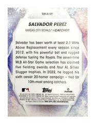 Back | Salvador Perez Baseball Cards 2023 Topps Stars of MLB