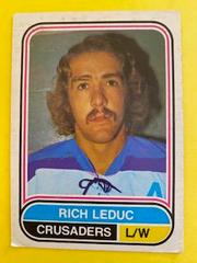 Rich Leduc #113 Hockey Cards 1975 O-Pee-Chee WHA Prices