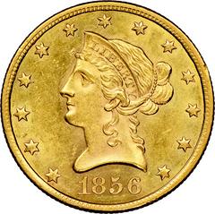 1856 Coins Liberty Head Gold Eagle Prices