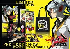Contents | Persona 4 Arena [Limited Edition] PAL Xbox 360