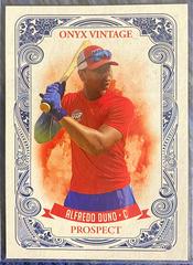Alfredo Duno Baseball Cards 2021 Onyx Vintage Prices