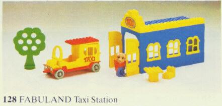 Taxi Station #128 LEGO Fabuland