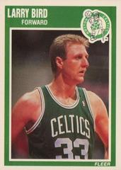 Larry Bird #8 Basketball Cards 1989 Fleer Prices