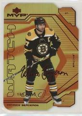 Patrice Bergeron Hockey Cards 2021 Upper Deck MVP Colors and Contours Prices