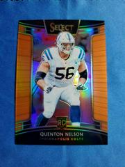 Quenton Nelson [Orange Prizm] #2 Football Cards 2018 Panini Select Prices