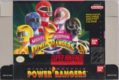 Front Cover  | Mighty Morphin Power Rangers Super Nintendo