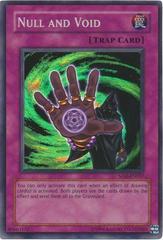 Null and Void YuGiOh Soul of the Duelist Prices