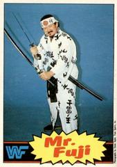 Mr. Fuji #17 Wrestling Cards 1985 O Pee Chee WWF Prices