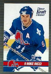 Mike Ricci Hockey Cards 1993 Kraft Dinner Prices