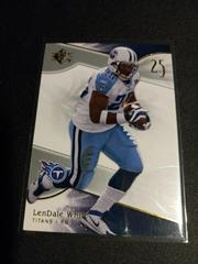 LenDale White #6 Football Cards 2009 SP Authentic Prices