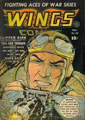 Wings Comics #28 (1942) Comic Books Wings Comics Prices