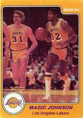 Magic Johnson #13 Basketball Cards 1984 Star Prices