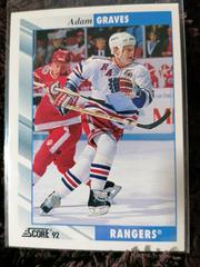 Adam Graves #71 Hockey Cards 1992 Score Prices