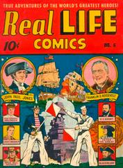 Real Life Comics #6 (1942) Comic Books Real Life Comics Prices