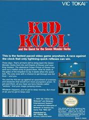 Kid Kool - Back | Kid Kool NES