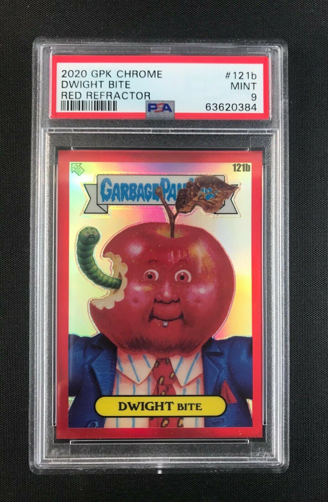 DWIGHT Bite [Red] #121b 2020 Garbage Pail Kids Chrome