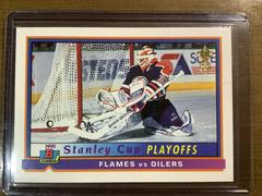 Flames vs. Oilers Hockey Cards 1991 Bowman Prices