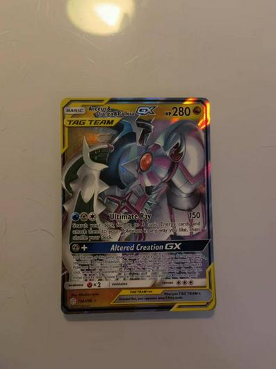 Arceus & Dialga & Palkia Gx 