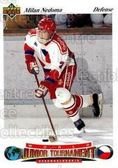 Milan Nedoma #89 Hockey Cards 1991 Upper Deck Czech World Juniors Prices