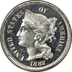 1887 Coins Three Cent Nickel Prices