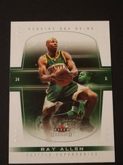 Ray Allen #37 Basketball Cards 2004 Fleer Genuine Prices