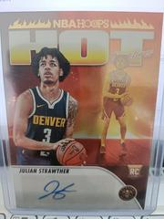 Julian Strawther #HSR-JH Basketball Cards 2023 Panini Hoops Hot Signature Rookies Prices
