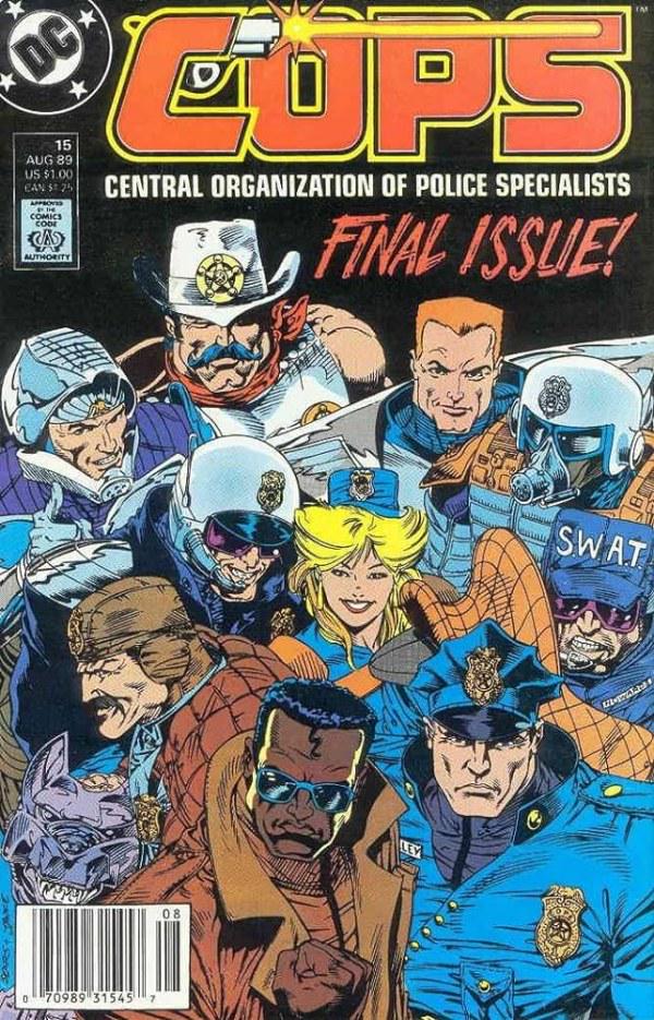 COPS [Newsstand] #15 (1989) Comic Books COPS (DC)