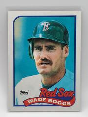 Wade Boggs Baseball Cards 1989 Topps Prices