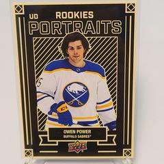 Owen Power Hockey Cards 2022 Upper Deck UD Portraits Prices