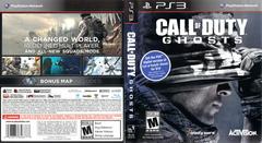 Slip Cover Scan By Canadian Brick Cafe | Call of Duty Ghosts Playstation 3