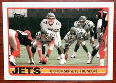 Jets Team [O'Brien Surveys the Scene] Football Cards 1989 Topps Prices
