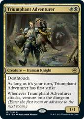Triumphant Adventurer [Foil] Magic Adventures in the Forgotten Realms Prices