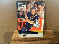 Adam Oates [French] Hockey Cards 1991 Pro Set Prices