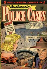 Authentic Police Cases #25 (1953) Comic Books Authentic Police Cases Prices