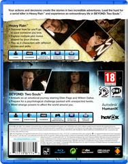 Cover (Back) | Heavy Rain & Beyond: Two Souls PAL Playstation 4