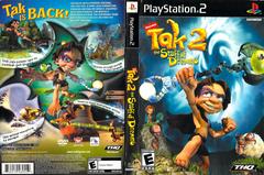 Slip Cover Scan By Canadian Brick Cafe | Tak 2 The Staff of Dreams Playstation 2