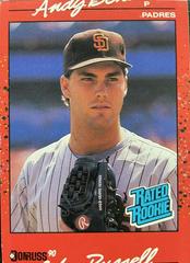 Andy Benes [Cutting Error] Baseball Cards 1990 Donruss Prices