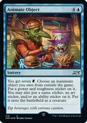 Animate Object [Galaxy Foil] Magic Unfinity Prices